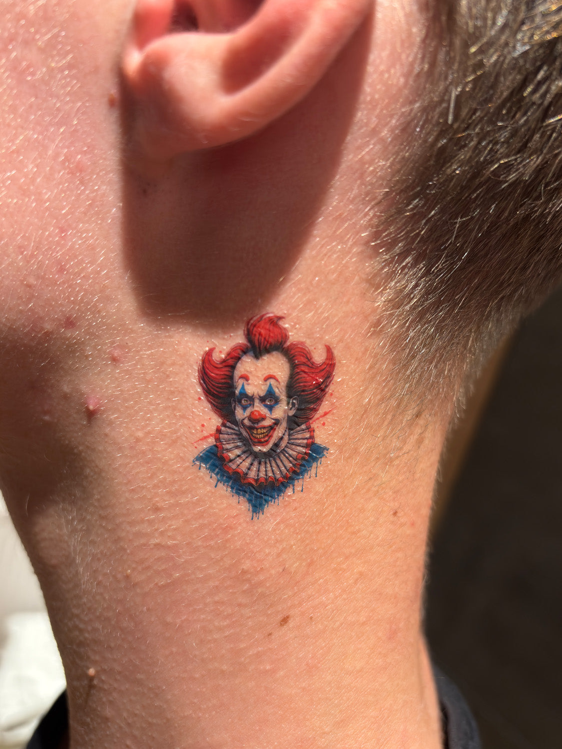 Fake Tattoo Clown No1_2
