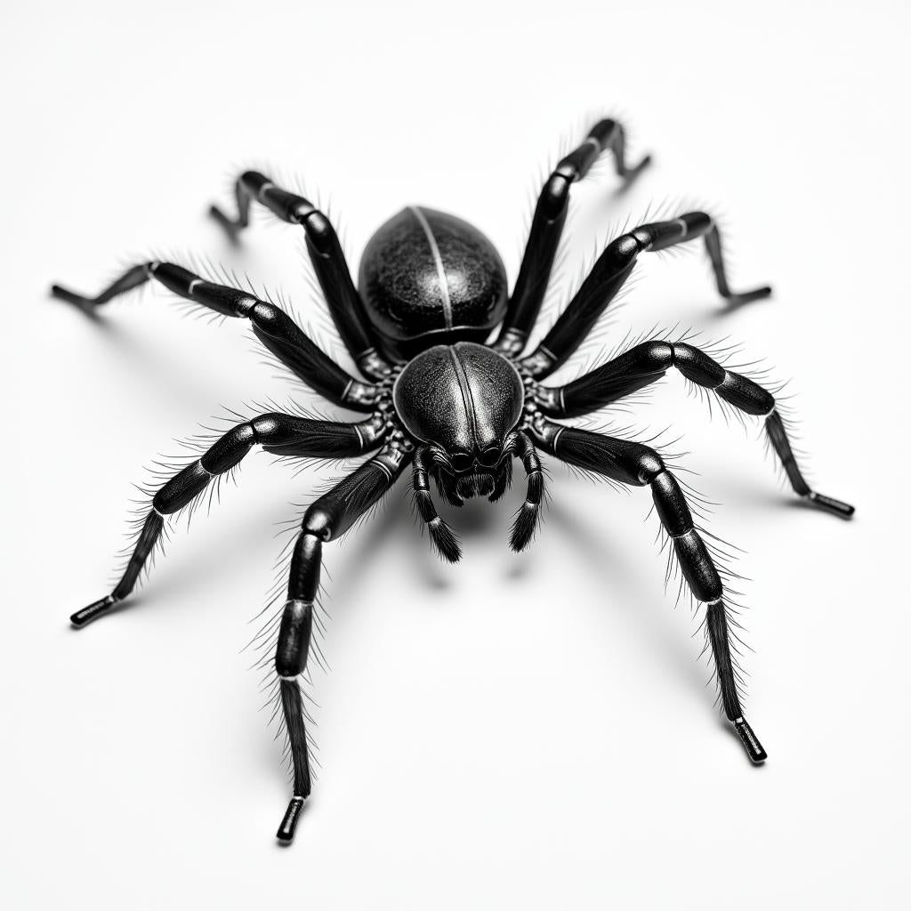 Fake Tattoo Spider Halloween No 1