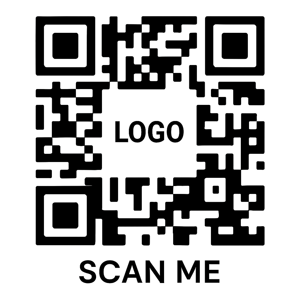 temporäres QR Code Fake Tattoo 2