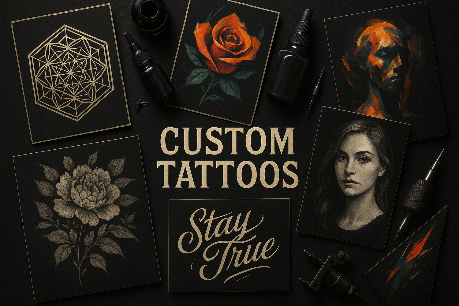 temporäre Fake Tattoo - weltweiter Versand 100% individuell