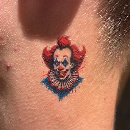 Fake Tattoo Clown No1_1